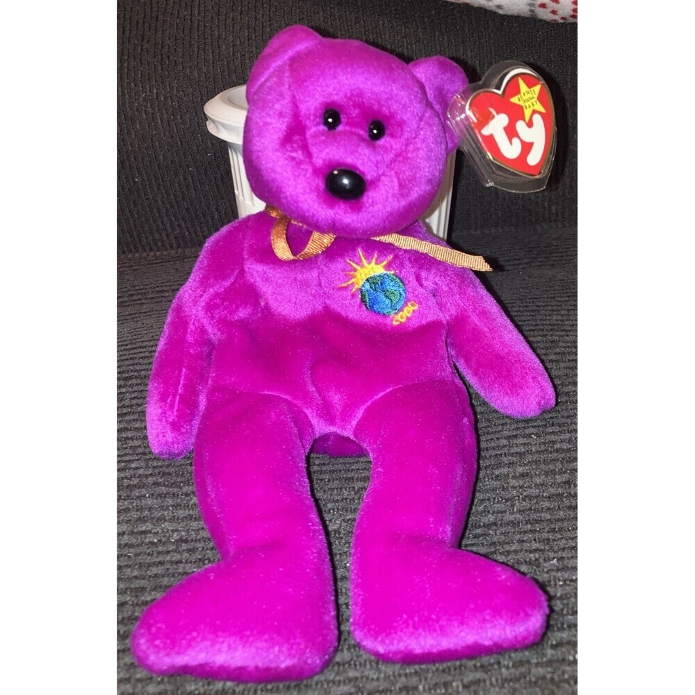 TY Millennium Bear 1999 Plush Toy